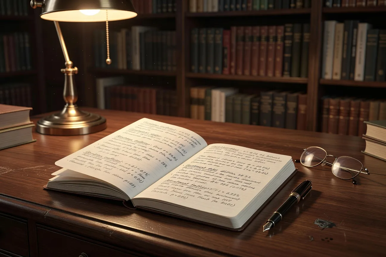 Sociologue prenant des notes sur l'engagement