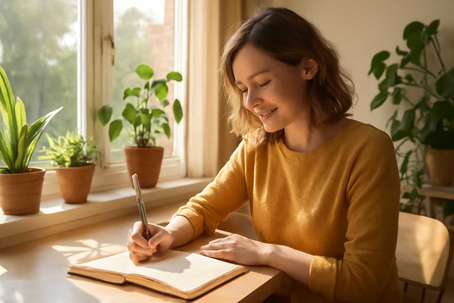 Femme en conversation profonde avec un homme autour d un cafe