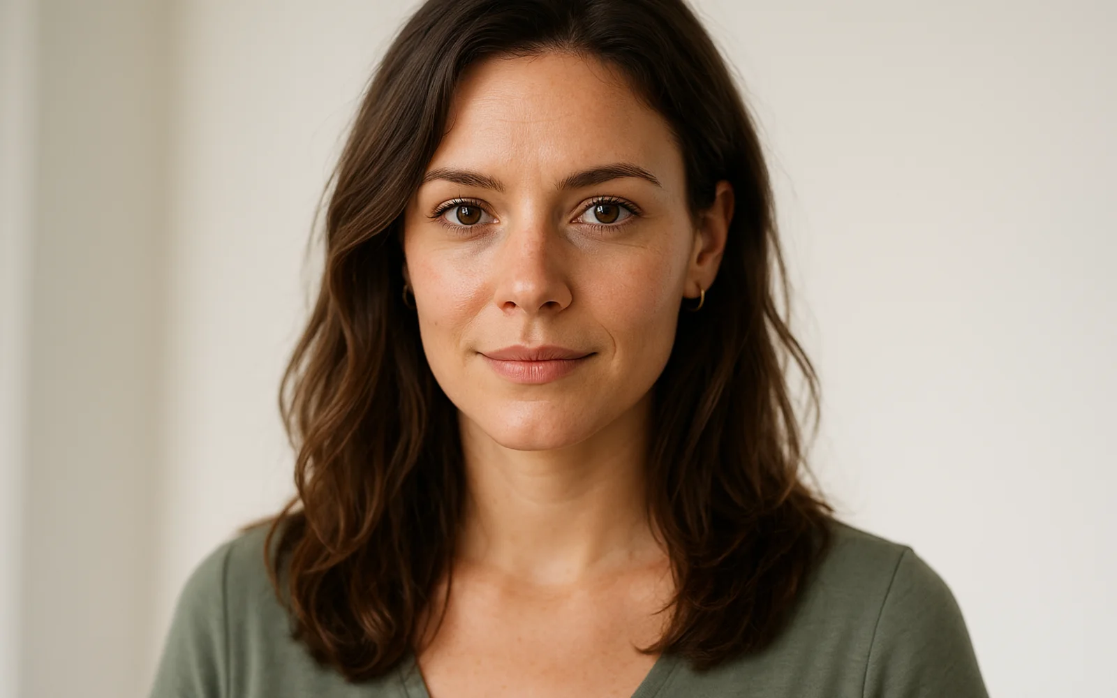 Femme reflechissant a ses questions avant un premier rendez-vous