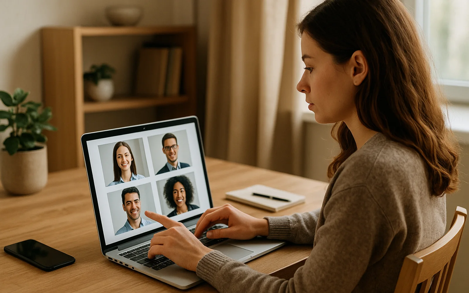 Homme celibataire dans un cafe, lumiere naturelle douce
